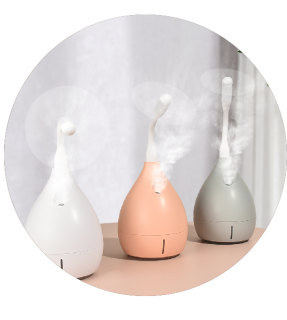 USB Air Humidifier Revitalizer Travel Desk Mist Powerful Ultrasonic Humidifier