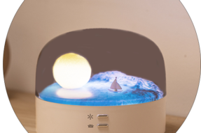 Moon Landscape Lamp